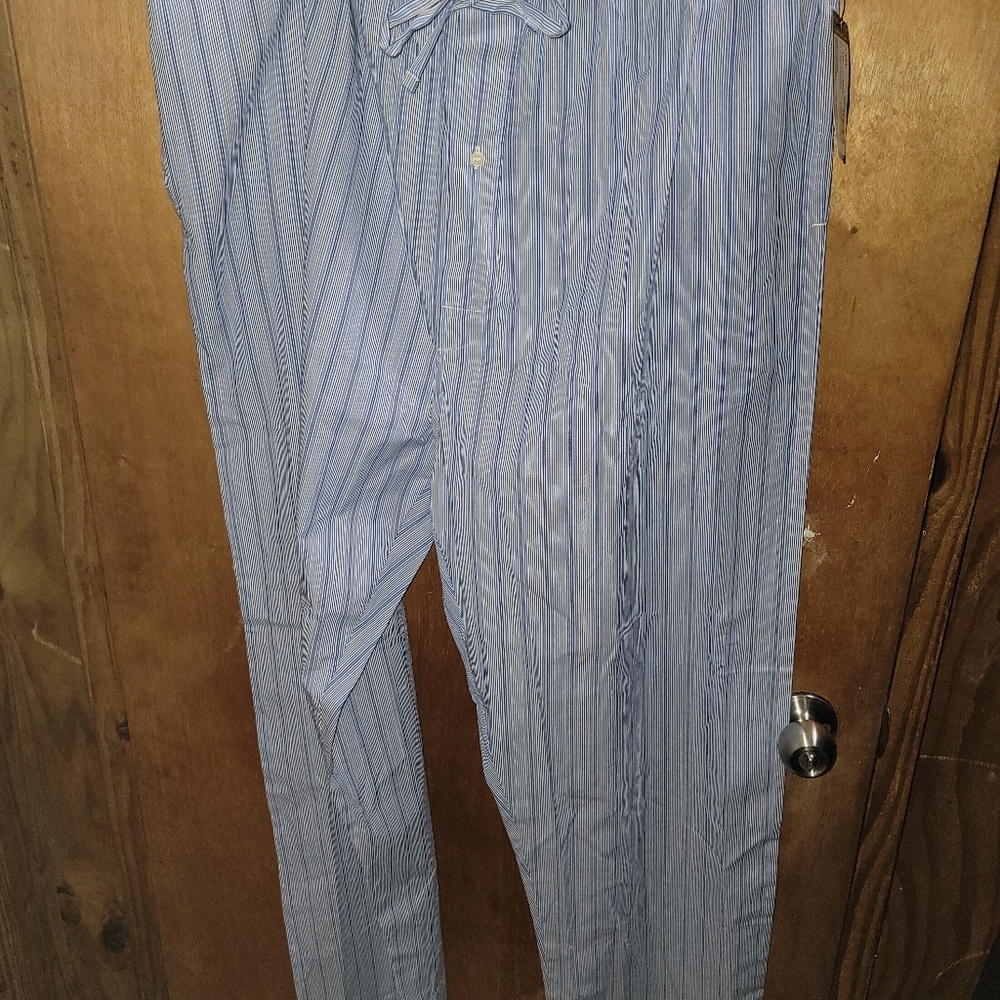 Polo Ralph Lauren 1XL Tall 100% Cotton Mens Pajama Bottoms Tie Waist New